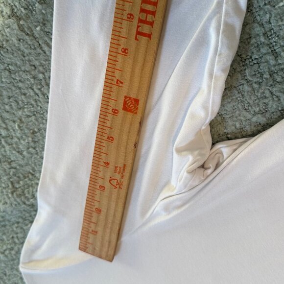 New - No Tags - Michael Tyler White Bow Tie Shirt - Size L - Picture 7 of 9